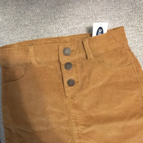 NWT Old Navy Girls Tan Corduroy Skirt - Picture 4 of 4